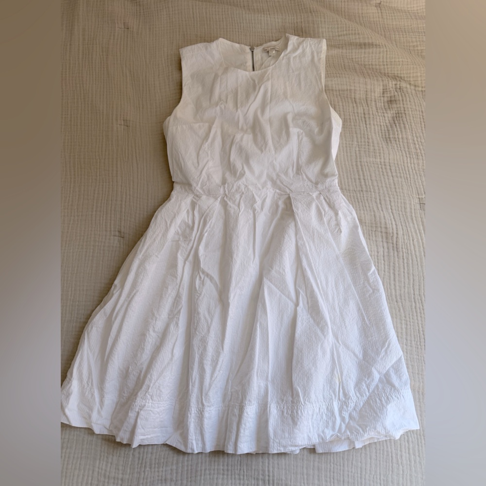 Gap White Linen Sundress